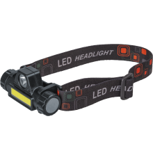 Фонарь налобный NPT-H25-ACCU 1CREE LED5Вт+1COB LED3Вт,Li-ion 1,2Ач  14661  Navigator