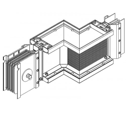 Секция Z прав. н/2 2000А Al 3L+N+1/2PE IP55 тран. IEK  LB-2000A5-35-F-ZRF  IEK