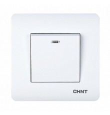 1-клавишный выключатель с LED-подсветкой 10А 250В  715383  CHINT