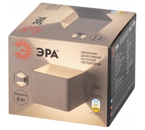 Декоративная подсветка светодиодная WL3 WH 6Вт IP 20 белый  Б0034599  ЭРА