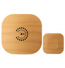 Звонок  ЭРА BIONIC Bright wood беспроводной  Б0018089  ЭРА