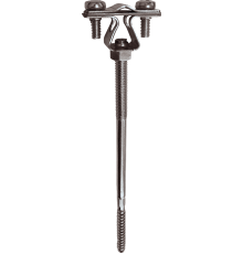 Держатель проводника круглого 8-10 мм для деревянного фасада, оцинк.90023Ezetek