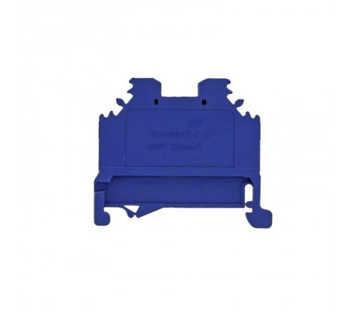 Колодка клеммная самозажимная JXB-S-10 57А синяя EKF PROxima  plc-jxb-s-10b  EKF