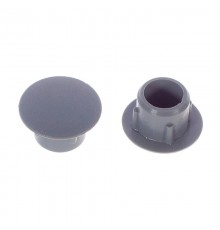 Заглушка декоративная 14 мм светло-серая (30 шт) - пакет   108889  Tech-KREP