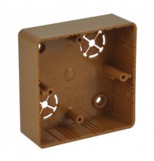 Коробка распределительная LK 80X28R / 1 (I2) 81х81х28 мм (Цвет Дуб темный)  LK 80X28R/1_I2  Kopos