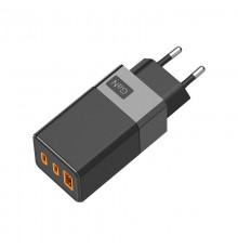 Сетевое зарядное устройство USB-A и 2 USB-C, 65Вт  18-2209  REXANT