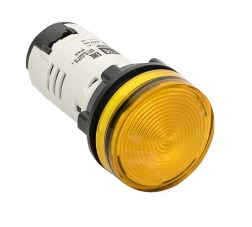 Матрица светодиодная AD16-22HS желтая 24В AC/DC IP65 PROxima  ledm-ad16-y-24-65  EKF