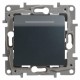 Etika Антрацит Выключатель карточный с выдержкой времени, с подсветкой  672693  Legrand