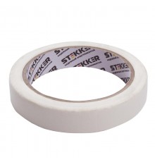 Малярная лента 18 мм, длина 25 м, на бумажной основе, белый  39149  STEKKER