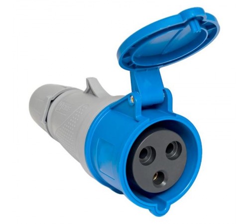 Розетка переносная 223 2P+PE 32А 220В IP44 EKF PROXIMA  ps-223-32-220-PRO  EKF