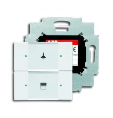 6126/01-84-500 Сенсор 2-кл. в комплекте с коплером, альпийский белый  6116-0-0174  2CKA006116A0174  ABB