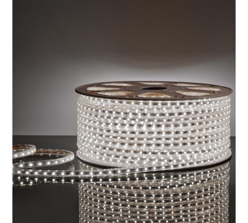 Лента светодиодная LS004 220V 4,8W 60Led 2835 IP65 6500K белый, 50 м  a044274  Elektrostandard