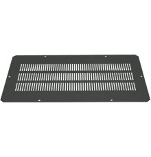 Заглушка WZ-1718-39-01-161 с перф.д.отв.A (380x380мм) в пл/кр.к нап.шк.,420x420мм,мет.,черн.(RAL 9005) (1718-39-1-1/9005)  15045  Zpas