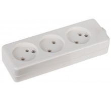 Колодка K-3 3гн, без зазeмл (10/40/1920) Б0003476  ЭРА