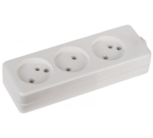 Колодка K-3 3гн, без зазeмл (10/40/1920) Б0003476  ЭРА