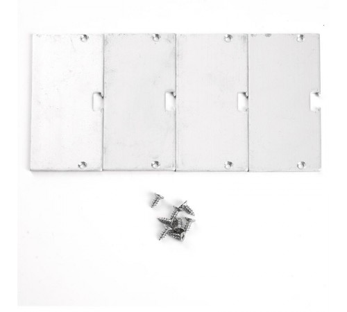 Заглушка без отверстия для профиля CAB258, LD359 (комплект 4шт) FERON  48234  FERON