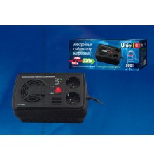 U-STR-500/1 Стабилизатор напряжения серии Standard Courage 500 ВА  09619  Uniel