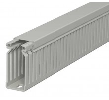 Распределительный кабельный канал LK4 60x25x2000 мм (ПВХ,серый) (LK4 60025)  6178028  OBO Bettermann