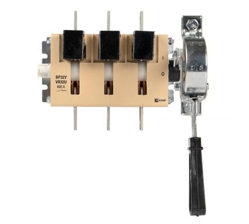 ВР32У-37A31240-R 400А, 1 направ. с д/г камерами, с передней смещённой рукояткой MAXima  uvr32-37a31240-r  EKF