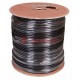 Кабель RG-11U (75 Ом), CCS/Al/Al 83 % (бухта 305 м) черный (OUTDOOR)  01-3011  REXANT