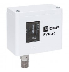 Реле избыточного давления EKF RVG-20-0,6 (0,6 МПа)  RVG-20-0,6  EKF