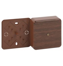 Распаячная коробка BS-O-50-50-20 без клеммы 50х50х20мм дуб IP40  Б0058703  ЭРА
