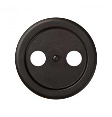 Simon 88 Накладка на розетку R-TV+SAT, S88, коричневый  88053-32  Simon