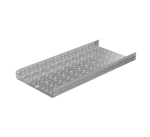 Лоток перф. 80х500х1,0 L6000 мм "Быстрый монтаж ПЛЮС" HD  LPplus80-500-1.0-6000 HD  КМ - профиль