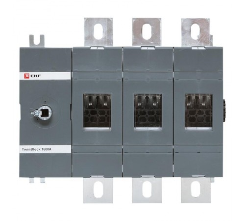 Рубильник 1600A 3P без рукоятки управления TwinBlock  tb-s-1600-3p  EKF