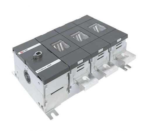 Рубильник 1600A 3P без рукоятки управления TwinBlock  tb-s-1600-3p  EKF