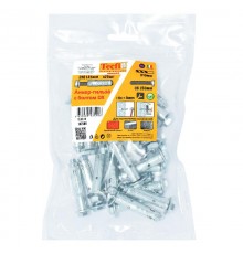 Анкер с болтом 8.8 DX ZN М6/5 (25 шт) - пакет  147586  Tecfi