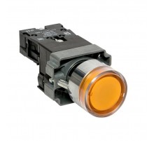 Кнопка BA51 с подстветкой 230В желтая NO IP65 PROxima  xb2-bw51-230-65  EKF