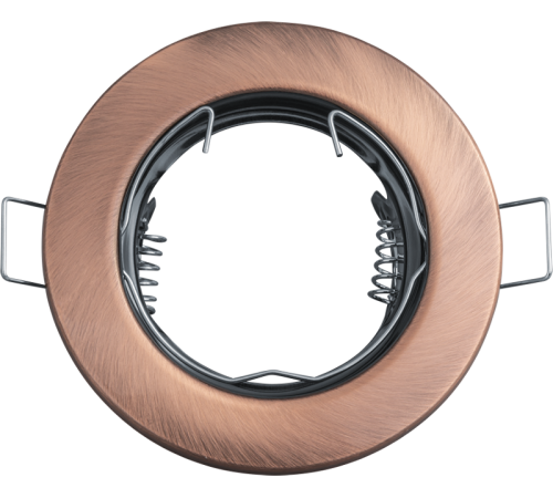 Светильник точечный под лампу GU5.3 NFS 93 016 NFS-R1-006-MR16-GU5.3 (Черненая медь)  93016  Navigator