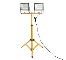 Прожектор светодиодный LL-505 2*100W 6400К 220V черный IP65 (на штативе)  48506  FERON