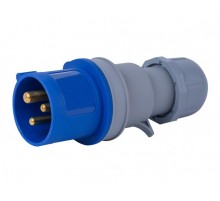 Вилка перен. 2Р+РЕ 32А 220В IP44 ВП-103  26101DEK  DEKraft