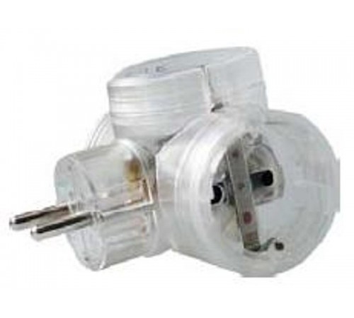 Многорозеточный блок 3 x 2К+3 - серия Элиум - 16 А -горизонтальное подключение - прозрачный  050663  Legrand