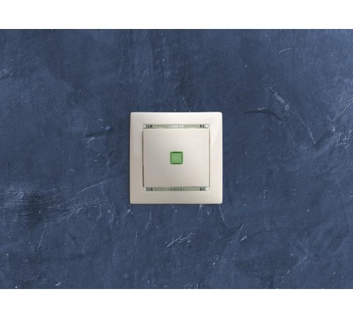 Valena Белый Выключатель 1-клавишный с подсветкой  774410  Legrand