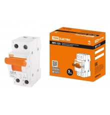 Переключатель модульный трехпозиционный МП-125 1P 125А  SQ0224-0042  TDM
