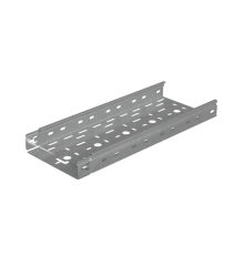 Лоток перф. 50х200х1,0 L6000 мм "Быстрый монтаж ПЛЮС"  LPplus50-200-1.0-6000  КМ - профиль