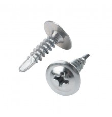 Саморез с прессшайбой ПШС сверло 4.2х16, пакет (25шт.)  1182-4216-4  KRANZ