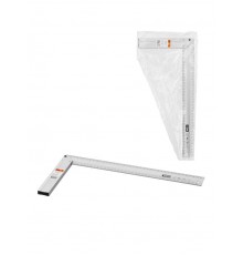 Угольник столярный 400 мм алюминиевый, усиленный, облегченная рукоятка, "Рубин"  SQ1018-0514  TDM