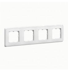 Cariva DIY Рамка 4 поста белая  695992  Legrand