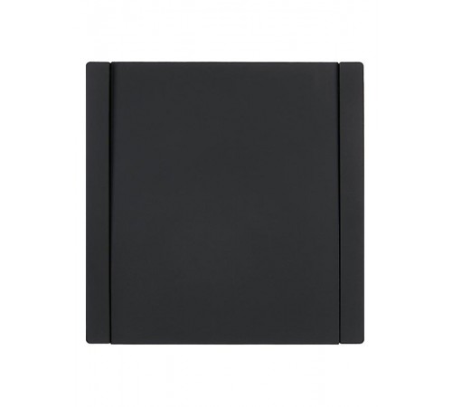 FORTE&PIANO Выключатель 1-клавишный перекрестный 10А FP112 черный  FP-V13-0-10-1-K02  IEK