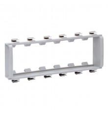 Каркас 6 мод Viva In-liner Front серый  F1003A  DKC