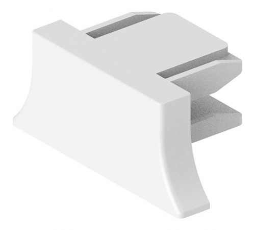 Заглушка пластиковая для шинопровода, белый, LD1011 для CAB1003  41884  FERON