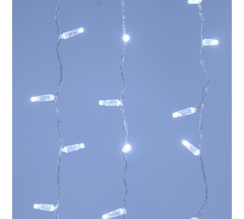 Светодиодная гирлянда ARD-CURTAIN-CLASSIC-2000x1500-CLEAR-360LED-BLINK White (230V, 60W)  024852  Arlight