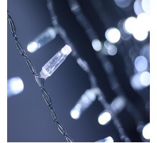 Светодиодная гирлянда ARD-CURTAIN-CLASSIC-2000x1500-CLEAR-360LED-BLINK White (230V, 60W)  024852  Arlight