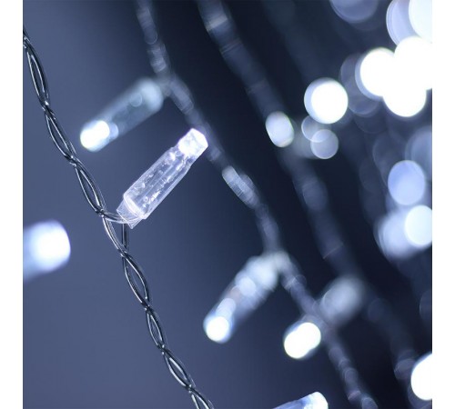 Светодиодная гирлянда ARD-CURTAIN-CLASSIC-2000x1500-CLEAR-360LED-BLINK White (230V, 60W)  024852  Arlight