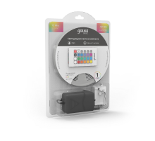 Лента светодиодная Basic в комплекте LED 5050/60 12V 12W/m 780lm/m RGB 10mm IP65 5m 1/50  BT072  Gauss