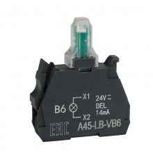 Световой блок OptiSignal D22 A45-LB-VB6 синий 24VACDC ZBVB6 332205 КЭАЗ